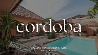 Villa Cordoba | Spanish Bliss in Canggu with Private Pool