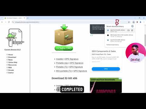 Installing Notepad++