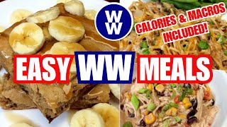 What's For Dinner#55 EASY FAMILY FRIENDLY Weight Watchers Meals/SHEET PAN BANANA CHOCOLATE PANCAKES