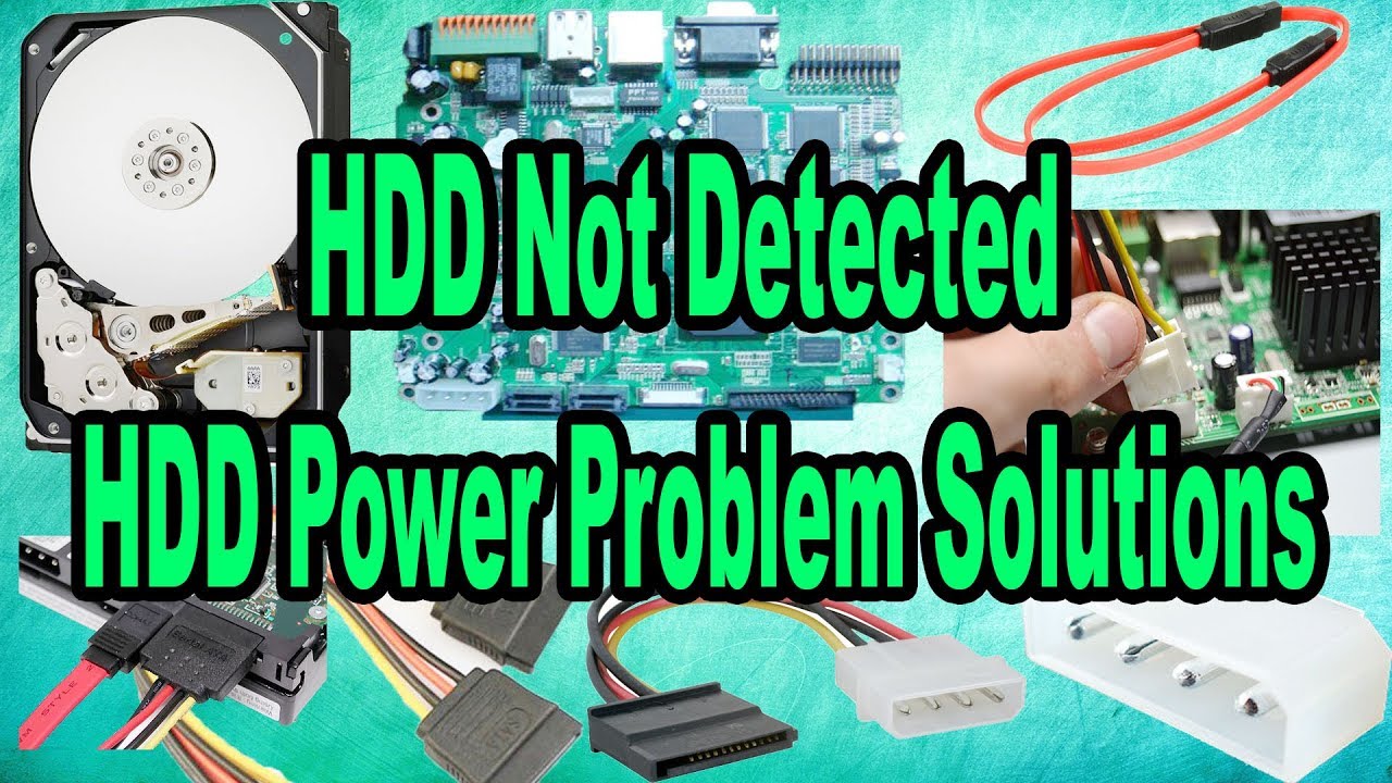 DVR Computer HDD Not Detected Power Problem Solutions (Bangla) YouTube