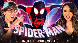 MILES MORALES BLEW US AWAY! Our First Time Watching SPIDER-MAN INTO THE SPIDER-VERSE (2018) REACTION