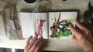 Daily Collage Sketchbook