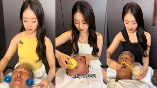 Shave & Face Massage ASMR 😱  Extreme Relax Face Massage | So Relaxing It’s Ridiculous!