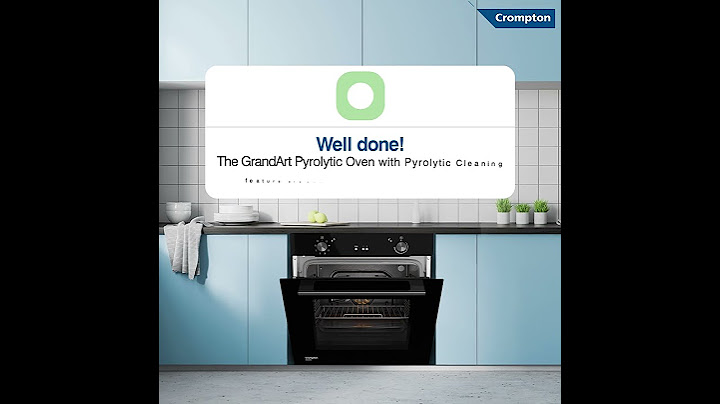 GrandArt Pyrolytic Oven by Crompton Kitchens