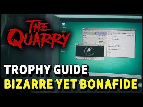 The Quarry BIZARRE YET BONAFIDE Trophy Guide (How to get Hackett's computer password)