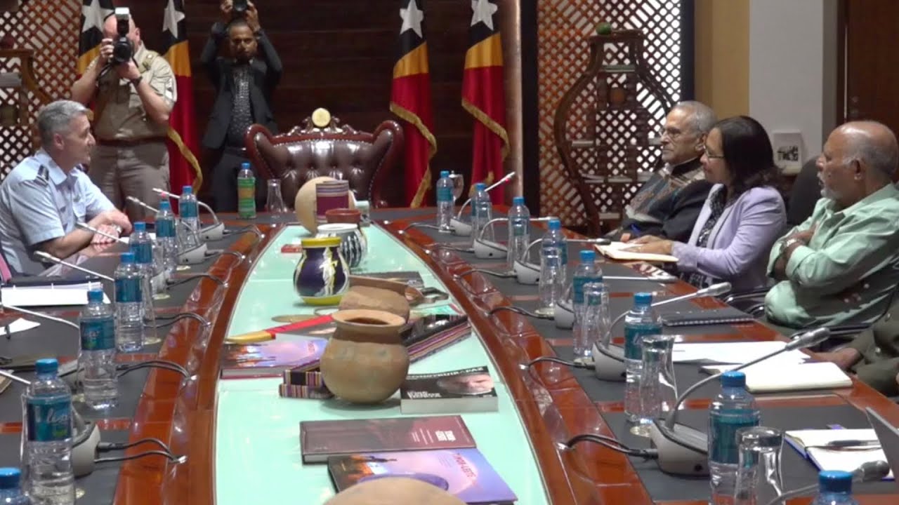 Prezidente Repúblika, Jose Ramos-Horta ho 𝐅𝐨𝐫𝐬𝐚 𝐀𝐞́𝐫𝐞𝐚 𝐄𝐬𝐭𝐚𝐝𝐮𝐬 𝐔𝐧𝐢𝐝𝐮𝐬 𝐧𝐢𝐚𝐧, J𝐞𝐧𝐞𝐫𝐚́𝐥 𝐒. 𝐍𝐨𝐫𝐝𝐡𝐚𝐮𝐬,