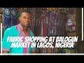 Live.Love.Africa: Fabric Shopping At Balogun Market In Lagos, Nigeria