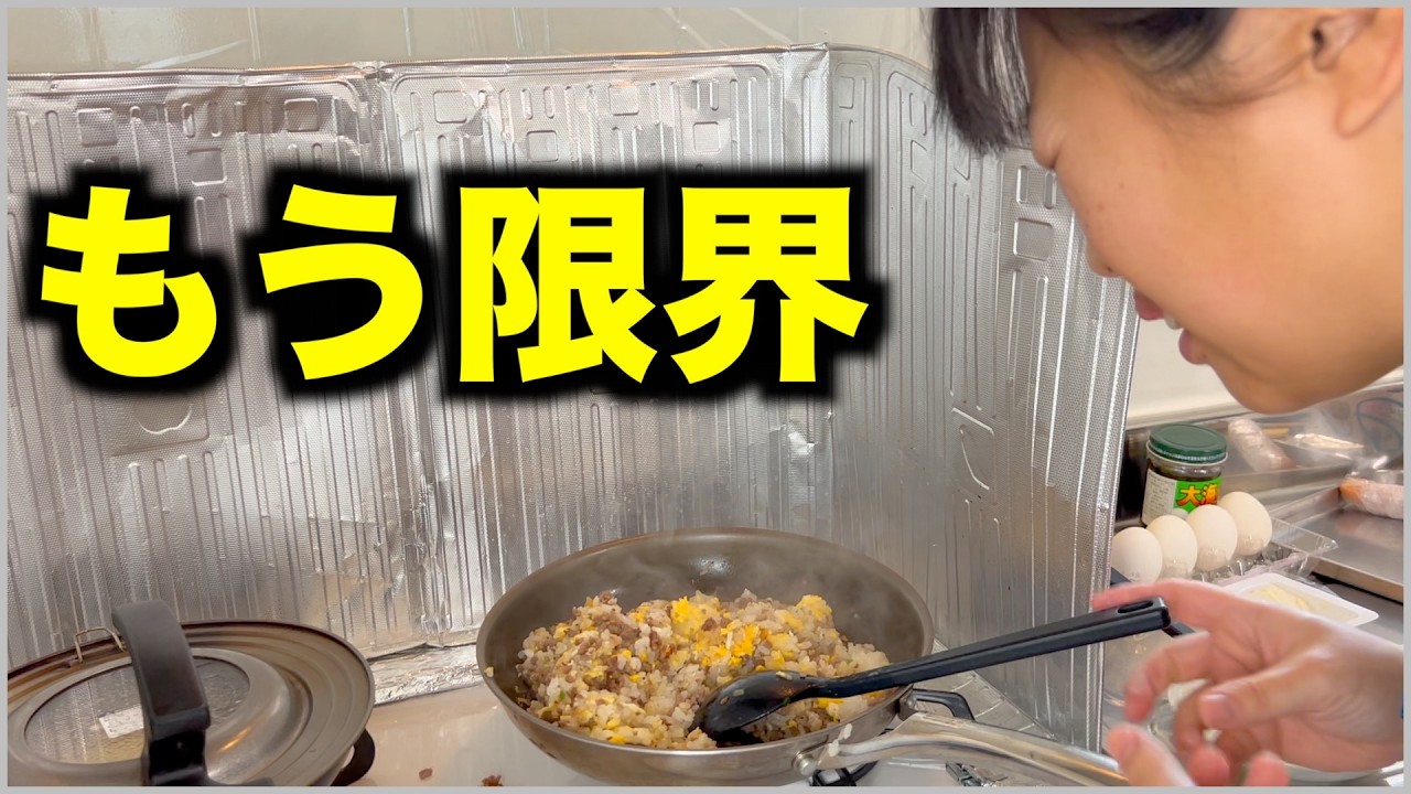 料理苦手な嫁が疲れ切った日に限界まで作ったら【雪国のVlog】