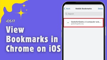 How to View Bookmarks in Chrome on iPhone & iPad iOS