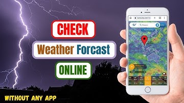 How To Check Weather Forecast Online