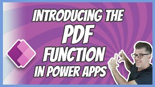 Power Apps PDF Function - The Best Way to Export to PDF?
