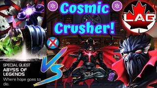 Abyss of Legends! 7🌟R3 Symbiote Supreme VS Every Single Cosmic Boss Fight! My OG Mystic GOAT! - MCOC