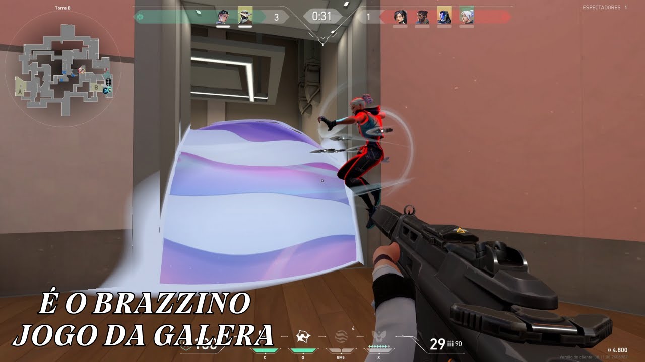 É BRAZZINO JOGO DA GALERA - YouTube