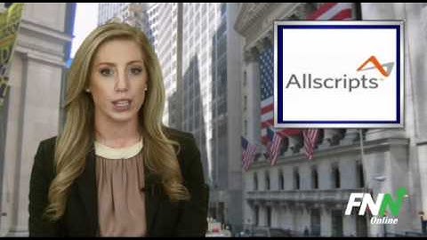 Morgan Stanley Initiated Coverage Of Allscripts Healthcare Solutions With An EW Rating