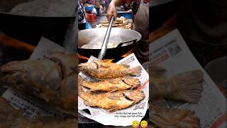 Perfectly Fried Giant Fish #fypシ #shortvideo #funny