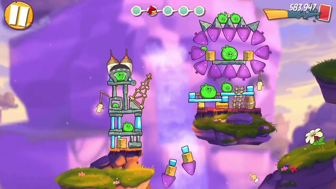 Angry Birds 2 Gameplay Walkthrough Level 86 to 87 [Chief Pig Boss] (PC play 60 FPS) 