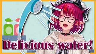 Irys Got Thirsty mid Bath and Started Drinking Shower Water  [Hololive EN]