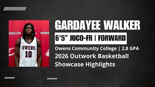 Gardayee Walker 2026 Outwork Basketball Showcase Highlights