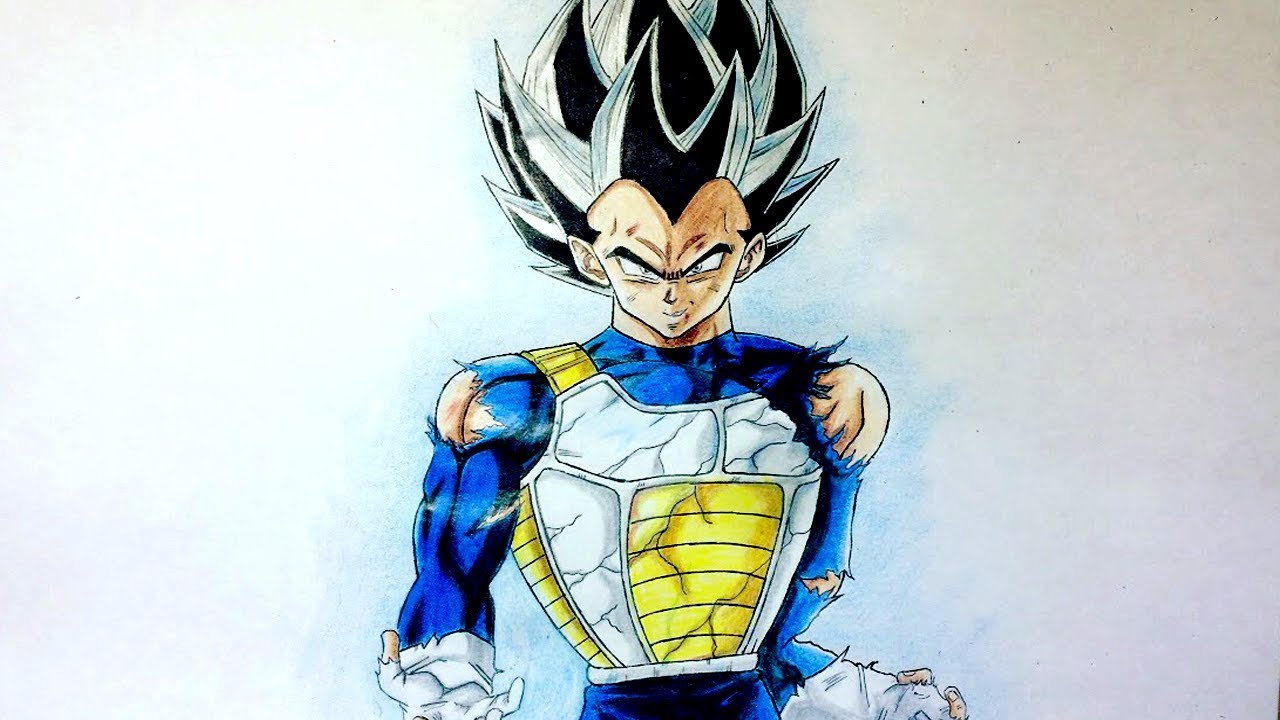 Cómo Dibujar a VEGETA ULTRA INSTINTO | How To Draw VEGETA ULTRA INSTINCT -  FeLipe Art - thptnganamst.edu.vn