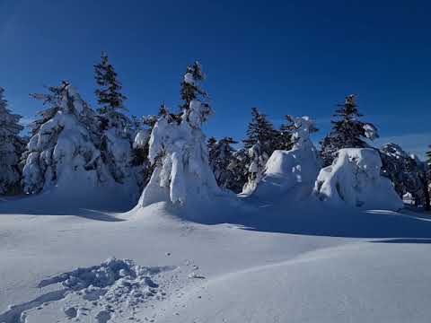 Восхождение на Брокен (Brocken) (Германия)1141м зимой через Heinrich-Heine-Weg