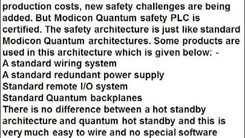 Modicon Quantum Automation Platform