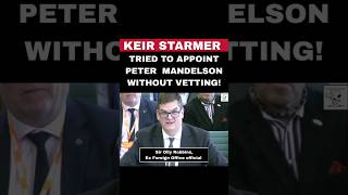 Information Sir Olly Robbins says that Keir Starmer's No10 tried to appoint Peter Mandelson without vetting! 😤 Guide
