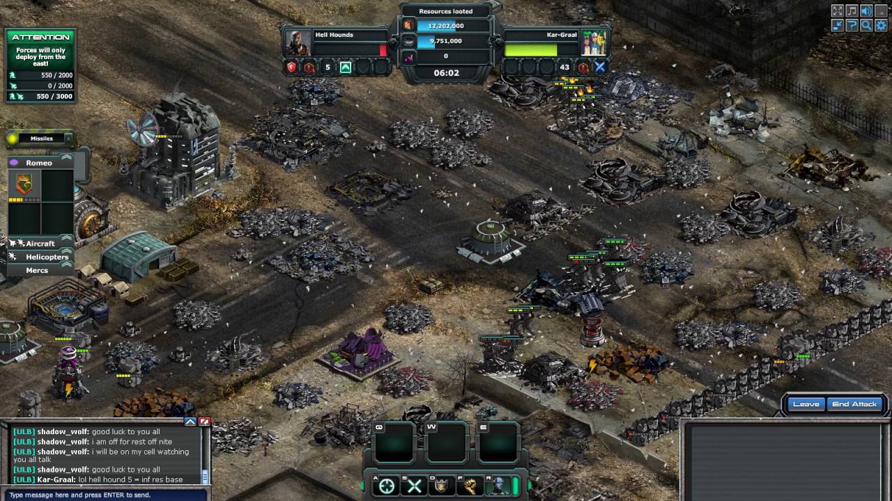 War Commander: Hell hound 5s (Demo Base)