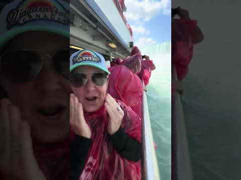 Boat Ride Heading Under Niagara Falls