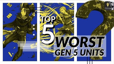 Top 5 Worst Units of the Past Year: Fire Emblem Heroes [FEH]