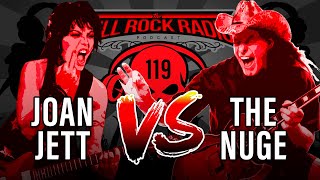 Joan Jett VS Ted Nugent: Did Nuge Poo His Trousers to Dodge the Draft? Is Jett a "Great" guitarist?