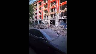 War in Ukraine.Russian terrorists bomb the civilians of Kharkiv       May 2024