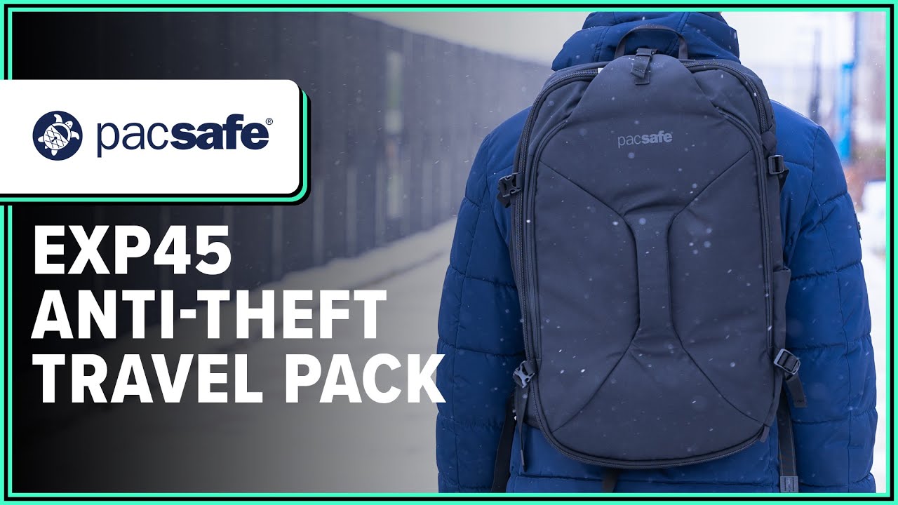 Pacsafe EXP45 Anti-Theft Carry-On Travel Pack Review (1 Month of 