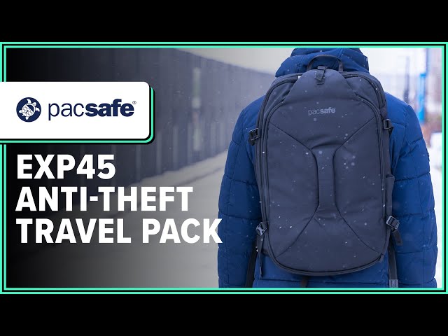 バッグ pacsafe Venturesafe EXP45 60321 Pacsafe® EXP45 anti-theft carry-on travel pack | Pacsafe®