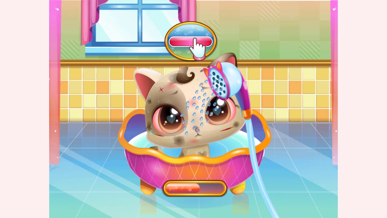 How to play Cute Kitty Care game | Free online games | MantiGames.com