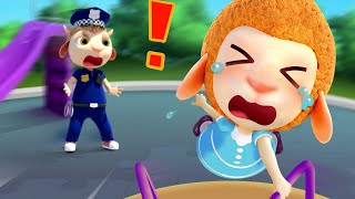Play Safe At Playground Songs For Children Nursery Rhymes Dolly And Friends 3D Cartoon