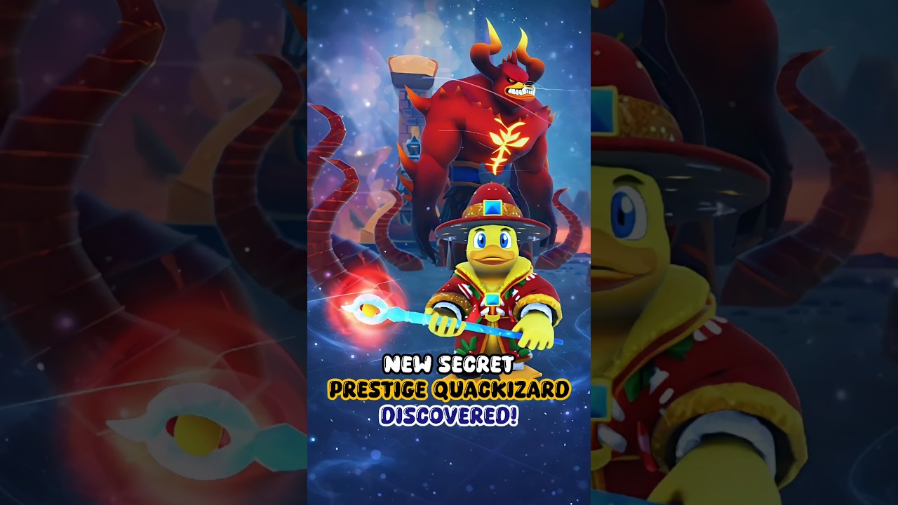 Разблокировка нового секрета престижного Кваклазарда в Duck Evolution! 