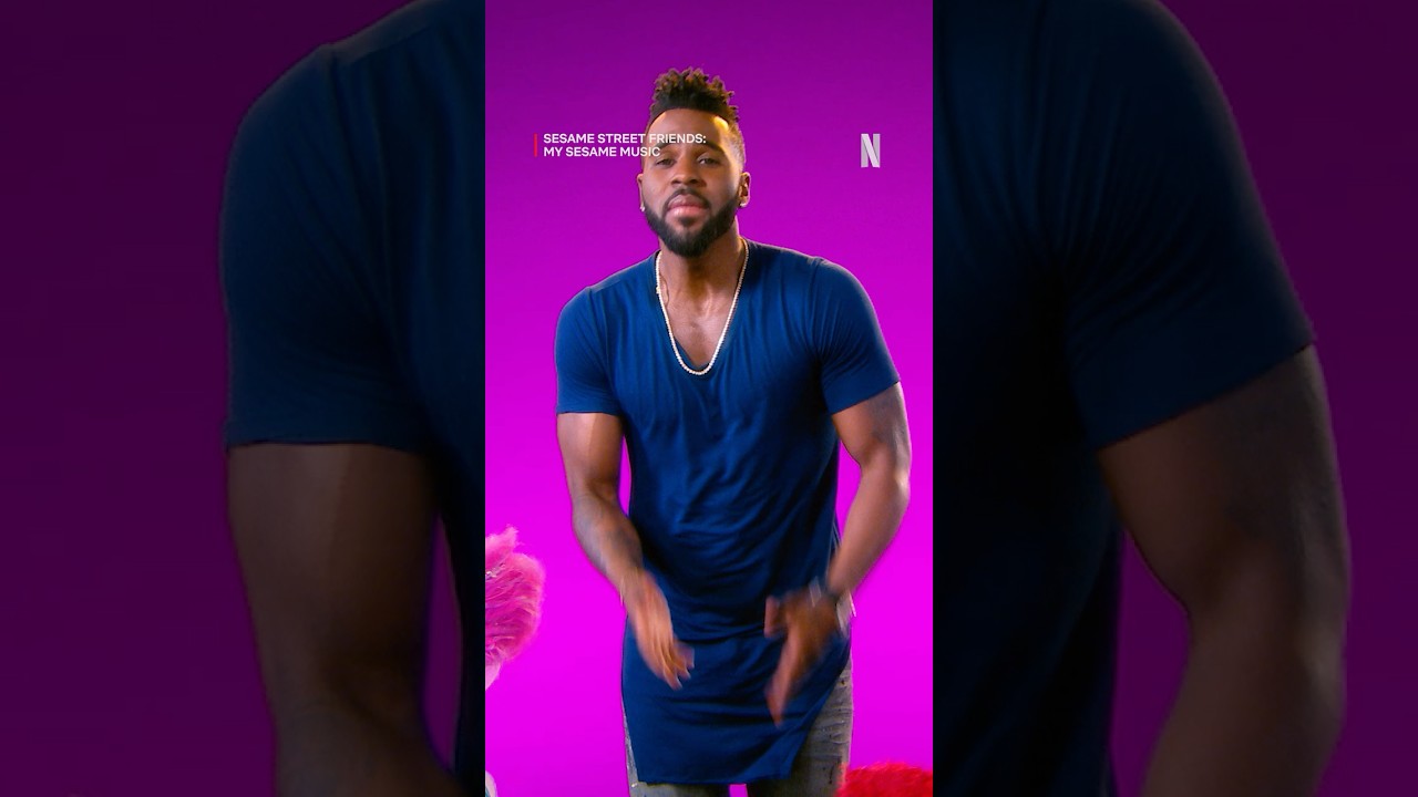 Dance with Elmo & Jason Derulo! My Sesame Street Friends: My Sesame Music, now playing on Netflix!