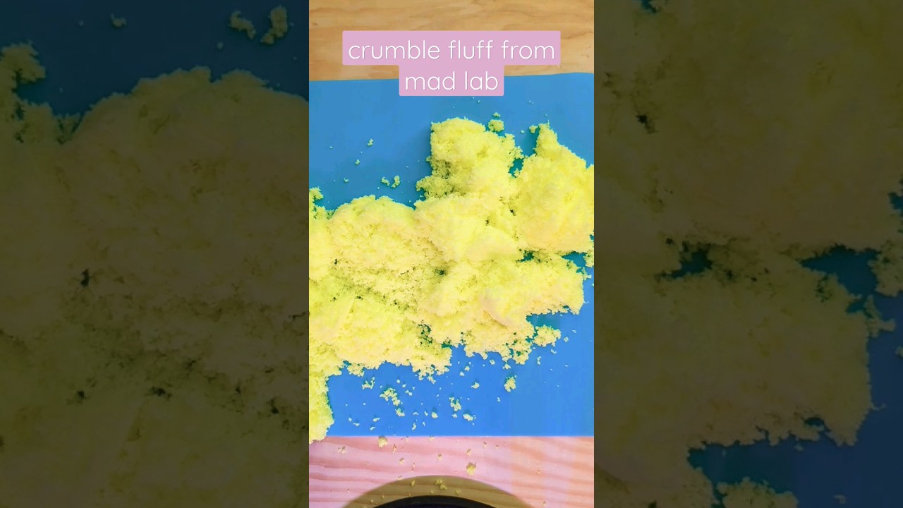 opening crumble fluff from mad lab 