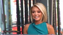 Kelly Ripa Receives Star On Hollywood Walk Of Fame/Speech! | NoahPOPTV