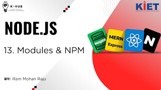 13. MODULES & NPM