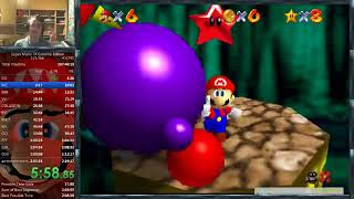 Super Mario 74 Extreme Edition 125 star speedrun in 2:17:04 (WR)