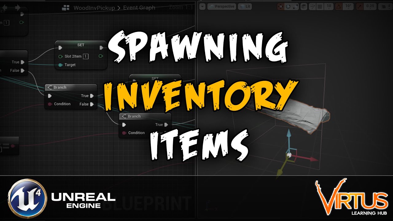 unreal engine vs unity Spawning Inventory Items After Discard- #17 Creating A Survival Horror (Unreal Engine 4)