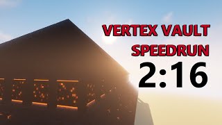 Escaping Vertex Vault in 136 seconds | Speedrunning a chunkbanned prison