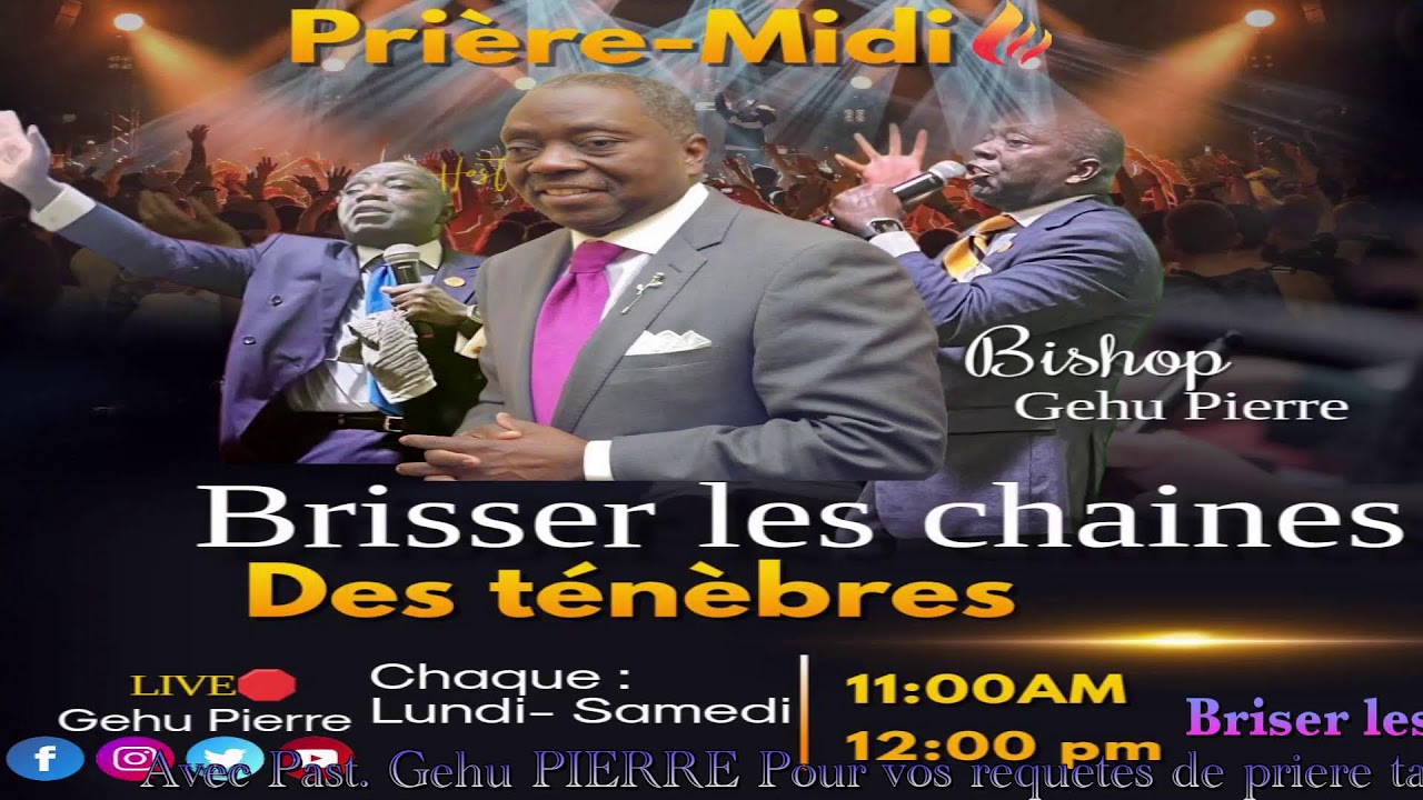 Briser les chaines des tenebres  BISHOP GEHU PIERRE