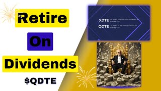 Using WEEKLY DIVIDENDS to retire! Retiring with QDTE!