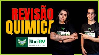 Revisão Final Medicina UniRV - Química Equilíbrio Químico