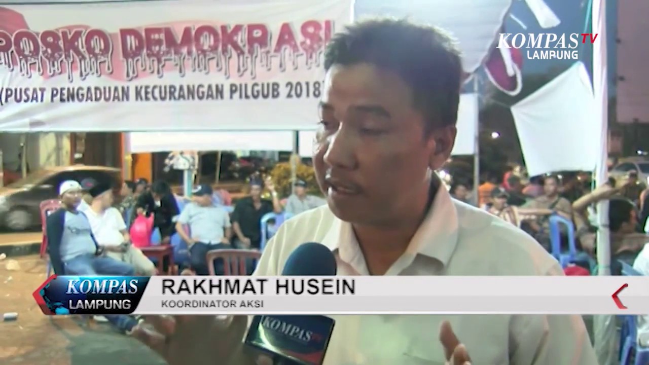 MASSA BERTAHAN HINGGA KEPUTUSAN BAWASLU