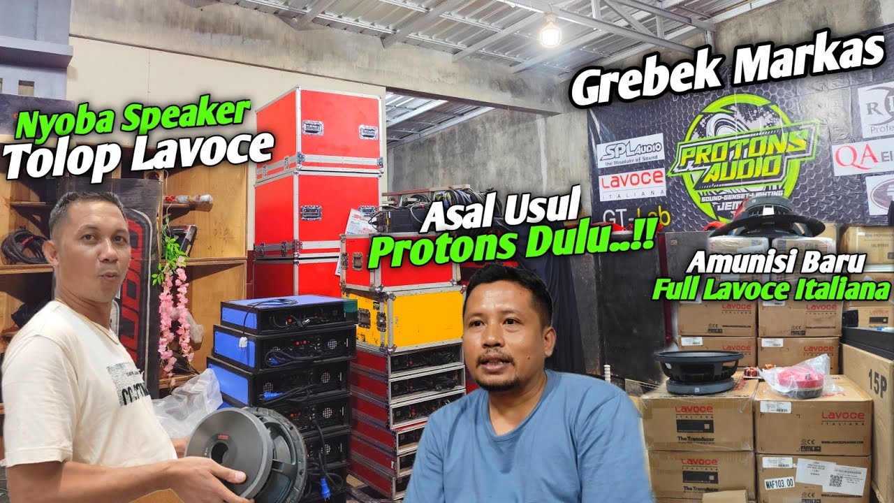 Grebek Markas Protons Audio Jember & Kupas Tuntas Sejarahnya Bersama Cak Wan Riswanda..!!