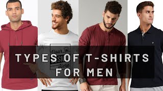 18 Types of tshirts for men with names