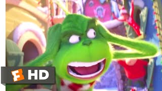 The Grinch (2018)  Can't Escape Christmas Scene (2/10) | Movieclips